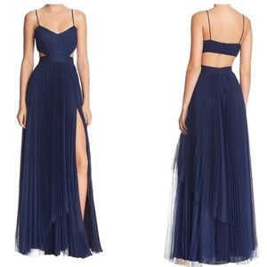 NWOT Fame and Partners Dakota Cutout Gown